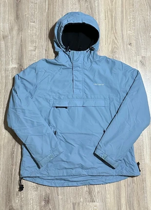 💎 Veste coupe-vent Carhartt W Nimbus Pullover bleu clair 💎, marque: Carhartt, état: Très bon état, taille: M / 38 / 10, 35,00 €, 37,45 € Protection acheteurs (Pro) incluse