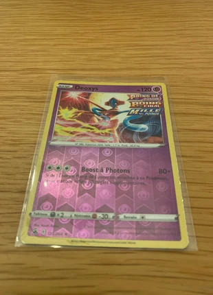 Deoxys Reverse EB08, marke: Pokémon, zustand: Zufriedenstellend, 2,00 €, 2,80 € inklusive Vinted-Käuferschutz