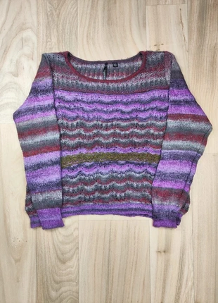 Pull ajouré multicolore, vintage, Y2K, Skye’s The Limit, taille grand L femme, brand: Skyes The Limit, condizioni: Ottime, taglia: L / IT 44 / EU 40, €12.00, €13.30 include la Protezione acquisti Pro