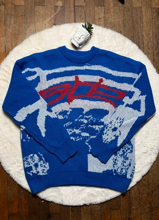 Pull maille oversize , knit Y2K streetwear Aesthetic - Taille M, marque: y2k, état: Neuf sans étiquette, taille: M, 30,00 €, 32,20 € Protection acheteurs incluse