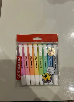Surligneur couleur pastel, marque: STABILO, état: Neuf avec étiquette, 6,00 €, 7,00 € Protection acheteurs incluse