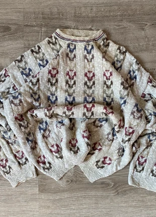 knitted sweater with round neck, marca: Vintage Dressing, estado: Muito bom, tamanho: L / 40 / 12, €15.00, €16.45 inclui Proteção do Comprador