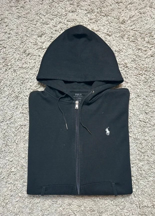 Hoodies Veste à Zip Ralph Lauren Homme taille S Noir Logo Brodé blanc. 100% coton, marque: Ralph Lauren, état: Très bon état, taille: S, 55,00 €, 58,45 € Protection acheteurs incluse