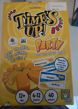 Times up party, marque: TIMES, état: Très bon état, 5,00 €, 5,95 € Protection acheteurs incluse