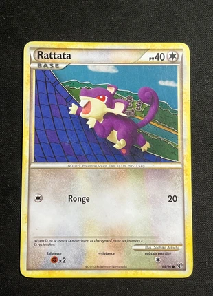 Rattata 64/90, brand: Pokémon, condition: Very good, €1.00, €1.75 includes Buyer Protection