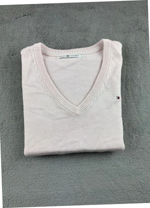 Pull Tommy Hilfiger femme rose clair taille L 100% coton, marque: Tommy Hilfiger, état: Bon état, taille: L / 40 / 12, 6,90 €, 7,95 € Protection acheteurs incluse
