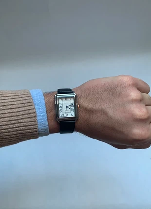 Montre noire & argent – Style tank - vintage, brand: Quartz, condition: New without tags, size: One size, €13.99, €15.39 includes Buyer Protection Pro