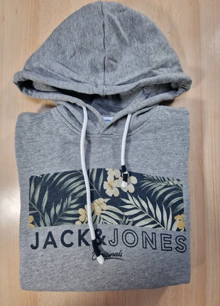 Sweat-shirt gris Jack&Jones / logo noir imprimé / taille S enfant, brand: Jack & Jones, condition: Very good, size: S, €5.00, €5.95 includes Buyer Protection