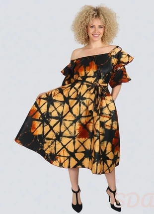 Robe basin africain évasée légère, brand: Africa, condizioni: Ottime, taglia: M / IT 42 / EU 38, €43.00, €45.85 include la Protezione acquisti Pro