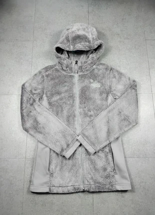 Polaire - The North Face - Gris à capuche - Pilou pilou - Taille S - 42, merk: The North Face, staat: Heel goed, maat: S / 36 / 8, € 33,00, € 35,35 inclusief Kopersbescherming