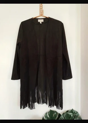 Chaqueta antelina flecos, marque: Springfield, état: Neuf avec étiquette, taille: M / 38 / 10, 20,00 €, 21,70 € Protection acheteurs incluse