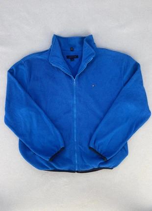 Vintage Tommy Hilfiger Electric Blue Fleece – M | Rare Essential, brand: Tommy Hilfiger, condizioni: Ottime, taglia: M, €22.50, €24.33 include la Protezione acquisti