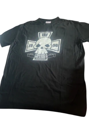 Tshirt noir imprimé blanc TAF Tout à fond 1996 Taille S (36) Sol’s Impérial, brand: sol's, condition: Very good, size: S, €12.00, €13.30 includes Buyer Protection