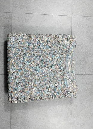 Pull multicolor - Col rond - Coton - Taille M - 25, marca: Vintage Dressing, estado: Muito bom, tamanho: M / 38 / 10, €13.00, €14.35 inclui Proteção do Comprador