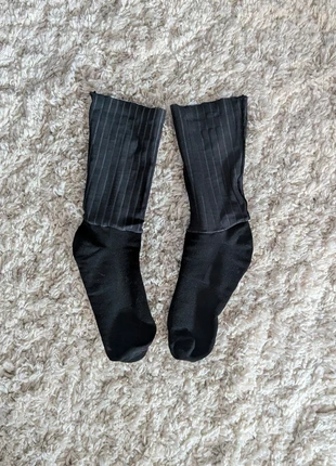 Chaussettes de cyclisme aero noires, marque: Decathlon, état: Neuf sans étiquette, taille: M | 43–46, 6,00 €, 7,00 € Protection acheteurs incluse