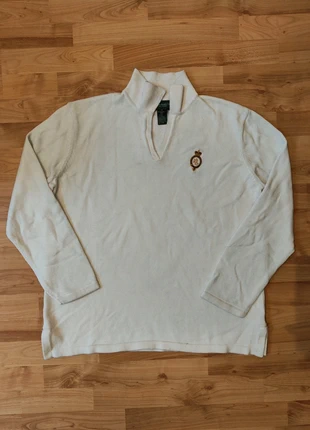 Pull Sweat Ralph Lauren 100% Coton taille XL blanc, marke: Ralph Lauren, zustand: Sehr gut, größe: XL, 35,00 €, 37,45 € inklusive Vinted-Käuferschutz