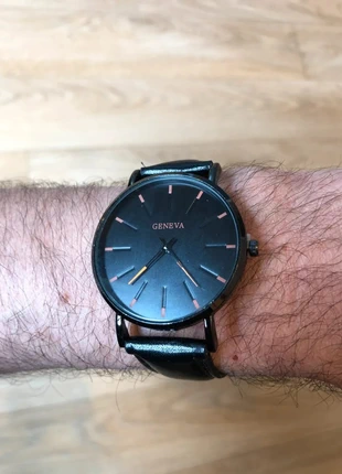Montre à Quartz Homme Neuve Minimaliste Noir, estado: Novo sem etiquetas, tamanho: 30–38 mm, €4.00, €4.90 inclui Proteção do Comprador