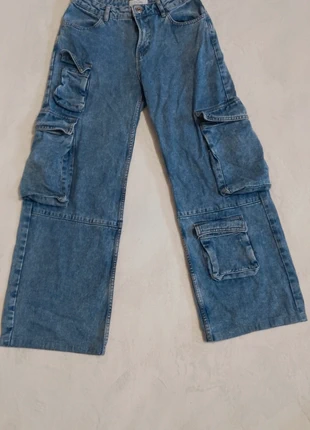 Jeans cargo larghi a vita alta donna tg M, marke: Terranova, zustand: Neu, größe: M / 38 / 10, 18,00 €, 19,60 € inklusive Vinted-Käuferschutz