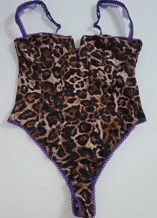 Body perizoma animalier 4b tezenis, brand: Tezenis, condizioni: Nuovo con cartellino, taglia: 85B | IT 4B, €8.00, €9.10 include la Protezione acquisti