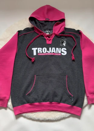 Pull sweat à capuche, merk: American College, staat: Heel goed, maat: M / 38 / 10, € 3,00, € 3,85 inclusief Kopersbescherming