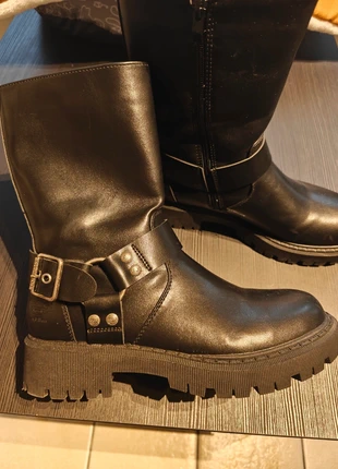 Zwarte bikerboots Dockers maat 41, marque: Dockers, état: Très bon état, taille: 41, 35,00 €, 37,45 € Protection acheteurs incluse