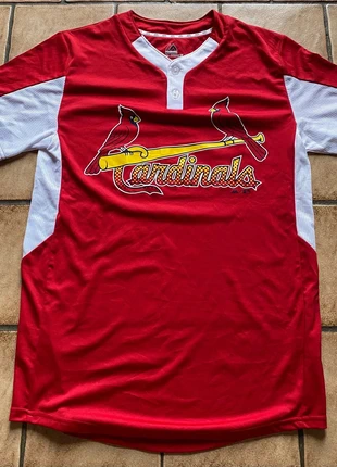 Maillot Jersey US – NFL – Majestic – Cardinals – Rouge / Blanc – Taille S – Très Bon État, brand: Majestic, condizioni: Ottime, taglia: S, €15.00, €16.45 include la Protezione acquisti
