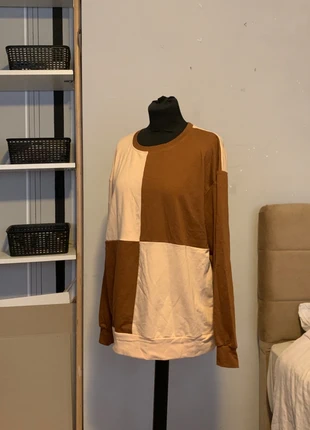 Pull beige et marron, marque: Shein, état: Bon état, taille: L / 40 / 12, 1,00 €, 1,75 € Protection acheteurs incluse