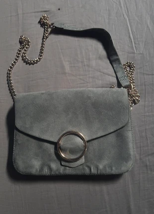 Borsa a tracolla H&M – effetto suede grigio, merk: H&M, staat: Heel goed, € 7,00, € 8,05 inclusief Kopersbescherming