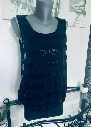 Look de fêtes Haut spécial soirée taille 36 comme neuf, brand: K Woman, condition: Very good, size: S / 36 / 8, €5.00, €5.95 includes Buyer Protection