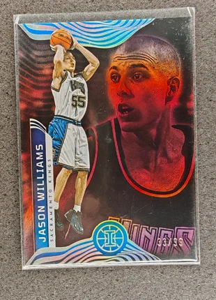 Jason Williams Sac Kings NBA 2021 Panini Illusions Red /99, marque: Panini, état: Neuf sans étiquette, 18,00 €, 19,60 € Protection acheteurs incluse