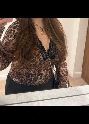 Leopard Print Long sleeve top Y2K size XL, brand: Leopard, condition: Very good, size: XL / 42 / 14, €5.00, €5.95 includes Buyer Protection