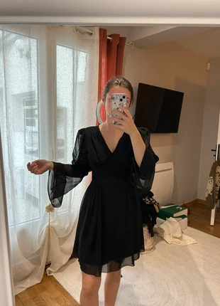 Robe manche bouffante, marque: Boutique indépendante, état: Très bon état, taille: S / 36 / 8, 10,00 €, 11,20 € Protection acheteurs incluse