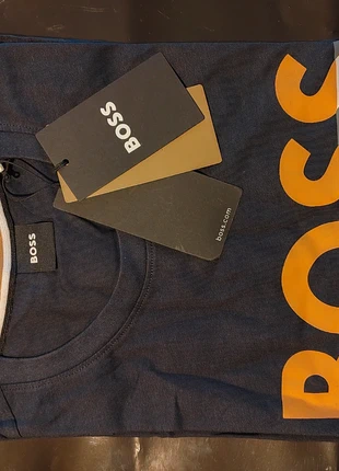 Men's BOSS Cotton Logo T-Shirt, marque: Hugo Boss, état: Neuf avec étiquette, taille: L, 18,99 €, 20,64 € Protection acheteurs incluse