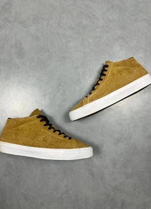 Converse One Star Pro Mid – Femme/Homme – Suédine Camel Antiqued – Taille 41.5, merk: Converse, staat: Heel goed, maat: 41.5, € 20,00, € 21,70 inclusief Kopersbescherming