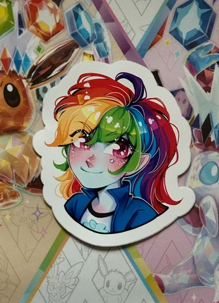Sticker My little pony Rainbow Dash, brand: My Little Pony, condizioni: Nuovo con cartellino, €3.00, €3.85 include la Protezione acquisti
