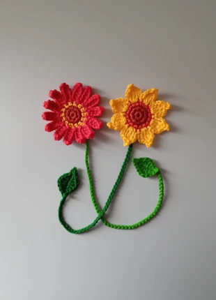 Marque-pages "marguerite et tournesol", marque: Fait Main, état: Très bon état, 5,00 €, 5,95 € Protection acheteurs incluse