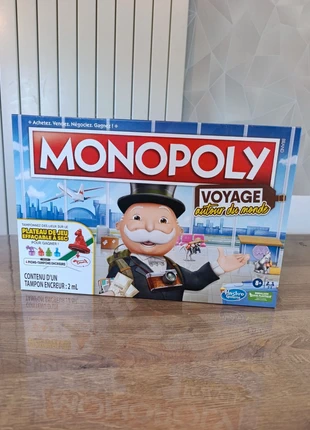 Monopoly Voyage autour du Monde, brand: Hasbro, condition: New with tags, €6.00, €7.00 includes Buyer Protection