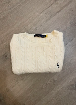 Torsade Ralph Lauren blanc crème taille S, marque: Ralph Lauren, état: Très bon état, taille: S / 36 / 8, 45,00 €, 47,95 € Protection acheteurs incluse