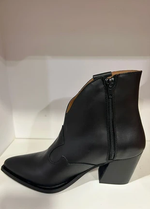 Botines cowboy piel negro, marque: BLG86, état: Neuf sans étiquette, taille: 38, 69,90 €, 74,10 € Protection acheteurs incluse