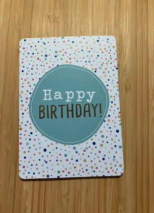 Ansichtkaart happy birthday, staat: Heel goed, € 1,00, € 1,75 inclusief Kopersbescherming