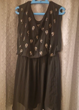 Robe noire, marque: Naf Naf, état: Très bon état, taille: XL / 42 / 14, 9,00 €, 10,15 € Protection acheteurs incluse