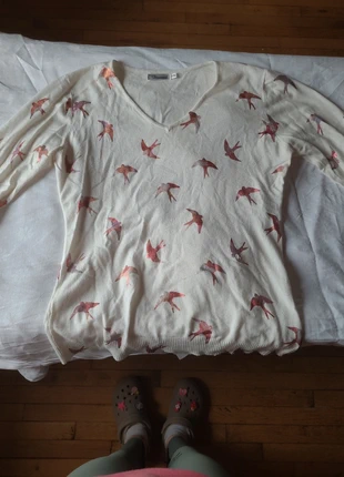 T-shirt manches longues, marque: Damod, état: Satisfaisant, taille: L / 40 / 12, 1,00 €, 1,75 € Protection acheteurs incluse