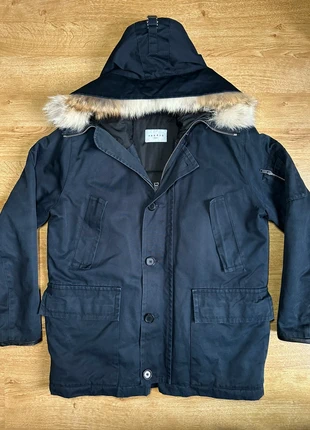 Parka Manteau à capuche chaud Sandro taille L bleu, marca: Sandro, estado: Muito bom, tamanho: L, €95.00, €100.45 inclui Proteção do Comprador