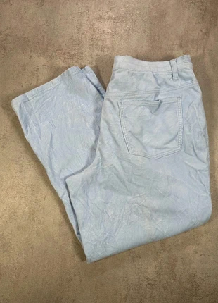 Pantalon Vintage En Velours Côtelé / Corduroy Fashion Bug bleu clair coupe taille 16, merk: Vintage Dressing, staat: Heel goed, maat: XXL / 44 / 16, € 11,00, € 12,25 inclusief Kopersbescherming Pro
