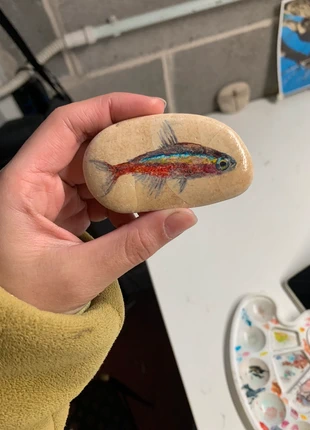 Sasso dipinto pesce, marque: Mano, état: Neuf sans étiquette, 2,00 €, 2,80 € Protection acheteurs incluse