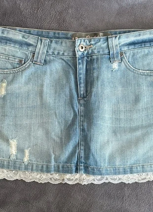 Minifalda vaquera, marque: Miss Selfridge, état: Neuf sans étiquette, taille: L / 40 / 12, 4,00 €, 4,90 € Protection acheteurs incluse