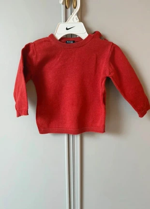 Pull Bébé 9 mois Kiabi Très Bon état Rouge, brand: Kiabi, condition: Very good, size: 6-9 months / 68 cm, €1.00, €1.75 includes Buyer Protection