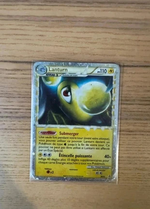 Lanturn prime 86/95 - HGSS déchaînement, marque: Pokémon, état: Satisfaisant, 10,00 €, 11,20 € Protection acheteurs incluse