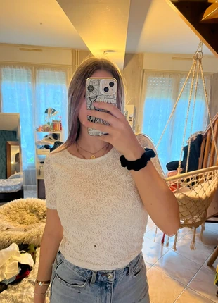 top dos nus à dentelle, brand: Kiabi, condition: Very good, size: S / 36 / 8, €6.00, €7.00 includes Buyer Protection