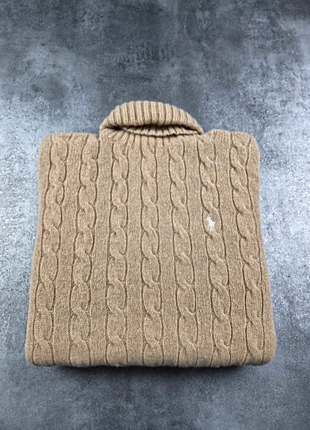 Pull col roulé - Ralph Lauren - Torsadé - cachemire - laine - S - Beige, marque: Ralph Lauren, état: Très bon état, taille: S / 36 / 8, 75,00 €, 79,45 € Protection acheteurs incluse